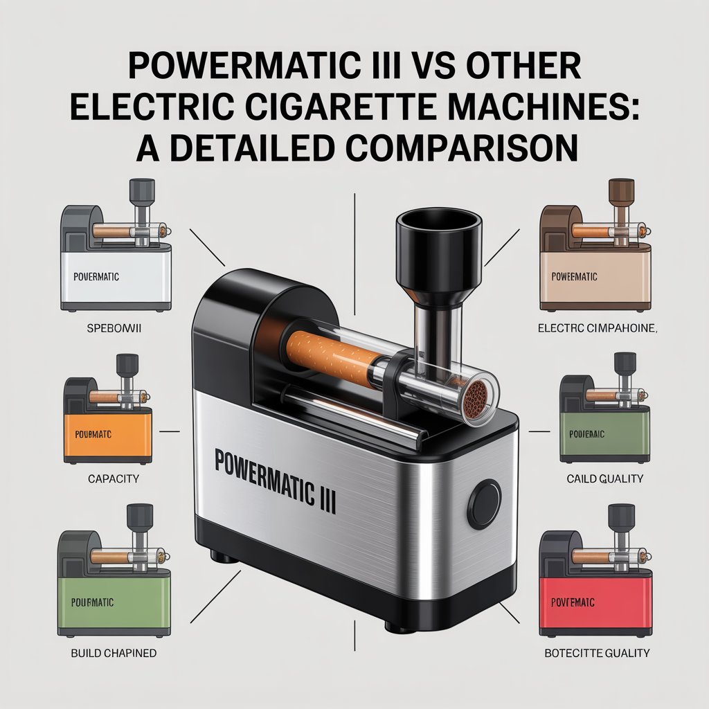 Powermatic III vs Other Electric Cigarette Machines: A Detailed Comparison
