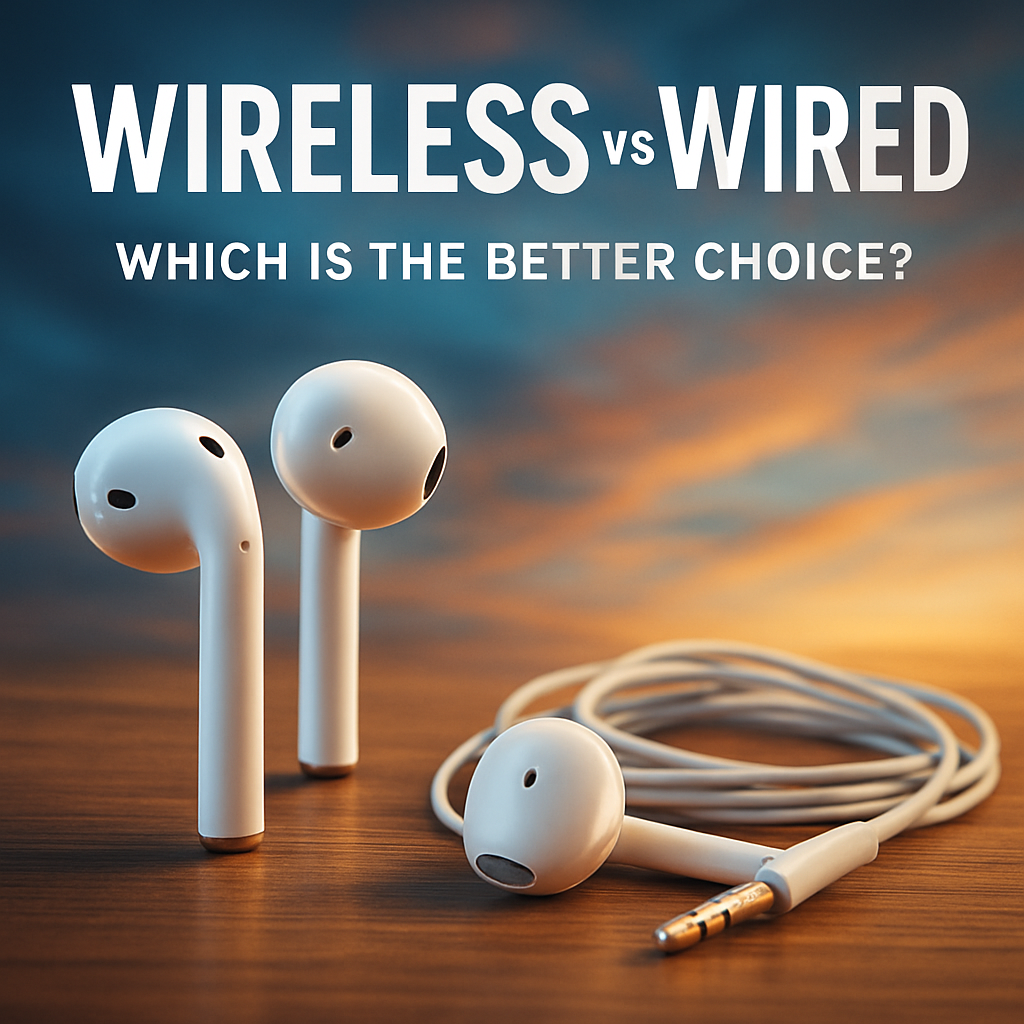 Wireless vs. Wired Earbuds – Which Is the Better Choice?