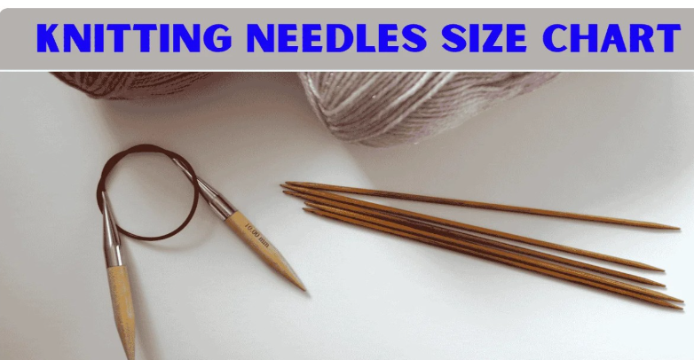 Knitting Needle Size Chart