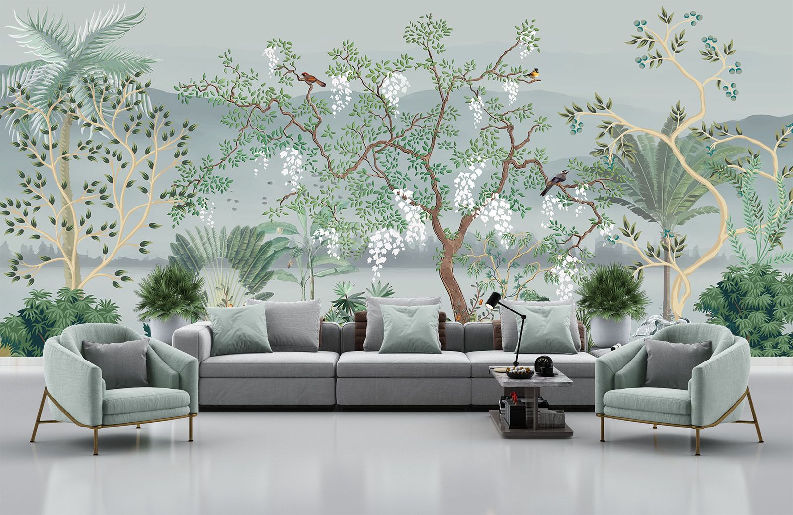 Elevate Your Interiors with Elegant Chinoiserie Wallpapers