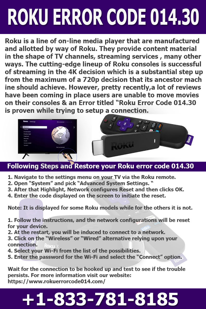 Roku Error Code 014.30
