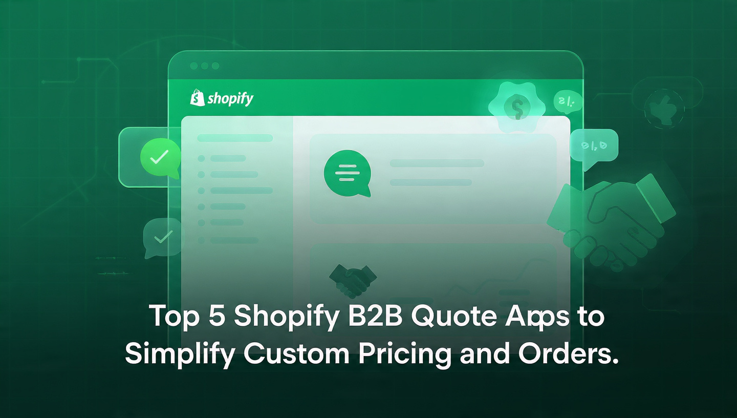 Top 5 Shopify B2B Quote Apps to Simplify Custom Pricing and Orders