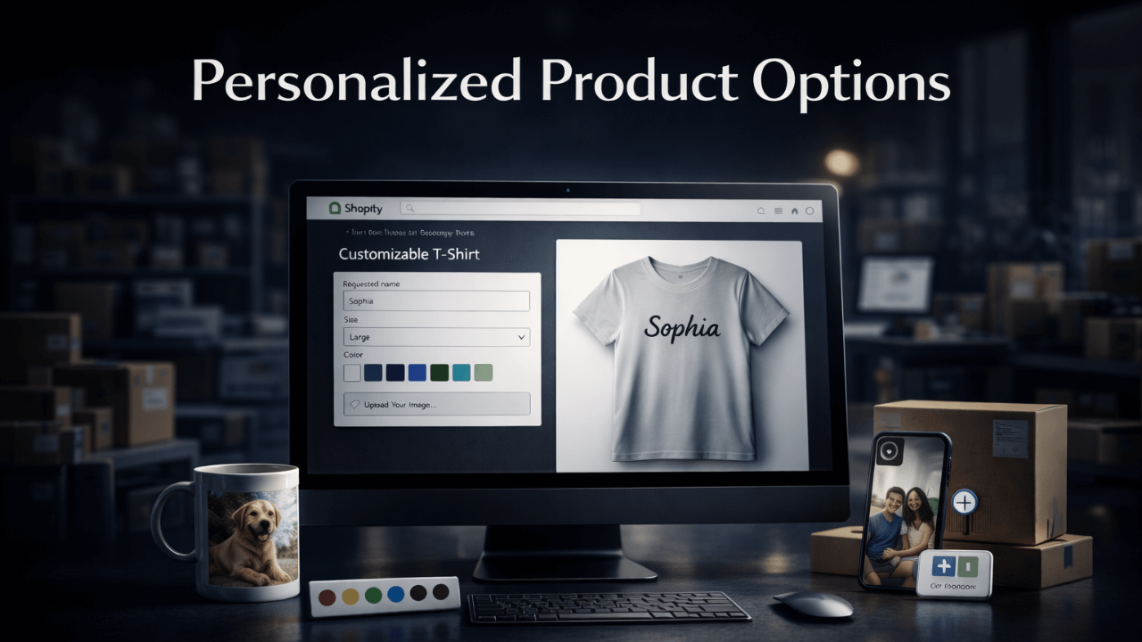 5 Free Shopify Apps to Add Personalized Product Options