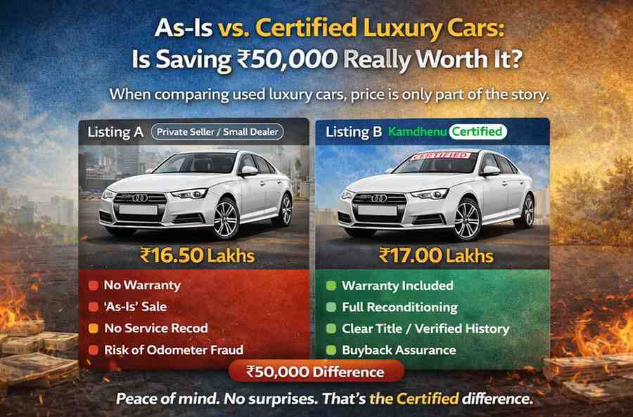 Certified Pre-Owned vs. 'As-Is': Is the Extra Cost Really Worth It?