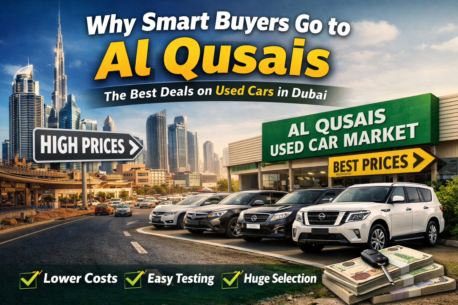 Why Al Qusais is Dubai’s Best-Kept Secret for Used Car Deals