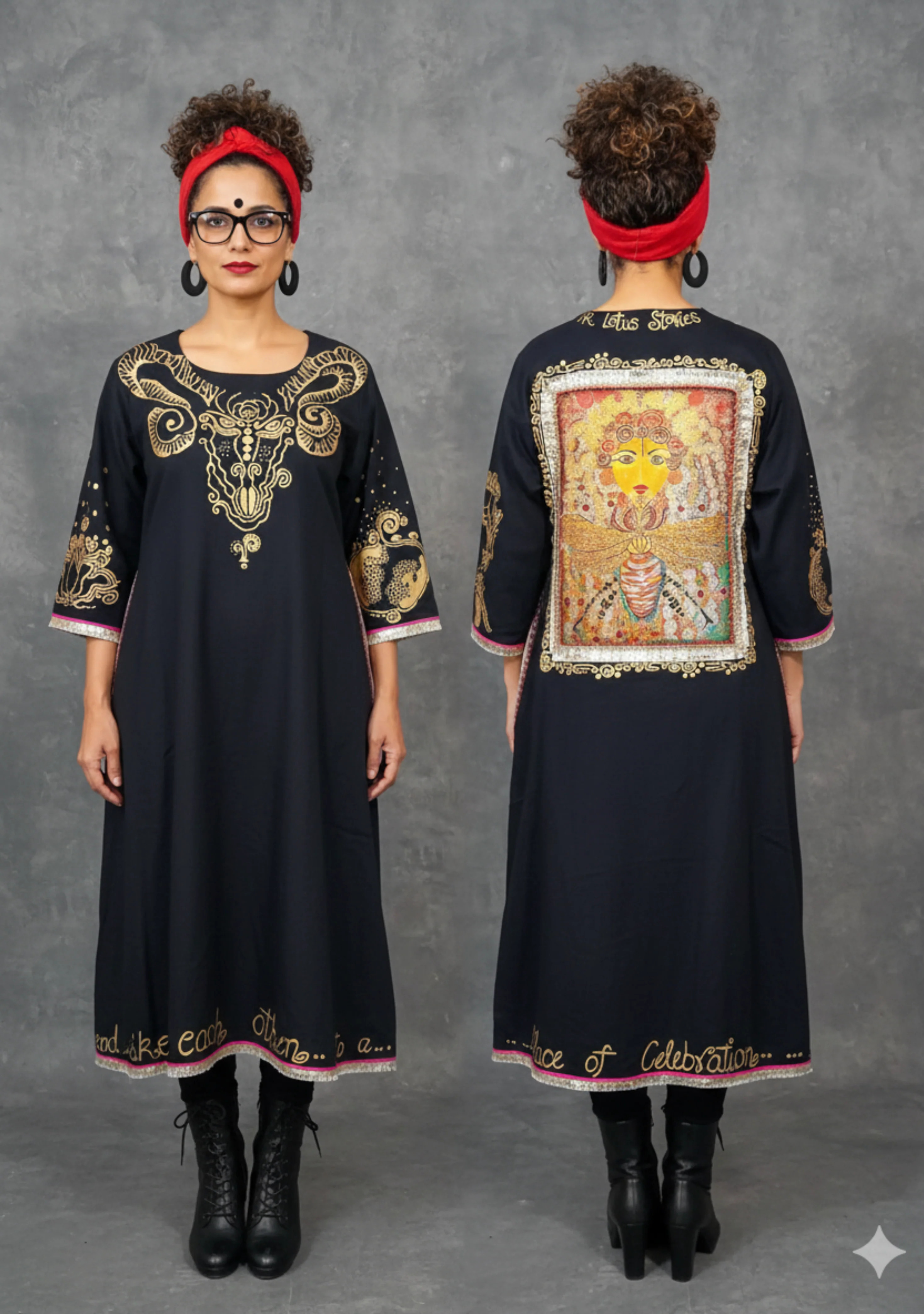 Kaftan Gown Trends 2025: Discover Red Lotus Stories' Wearable Art Collection