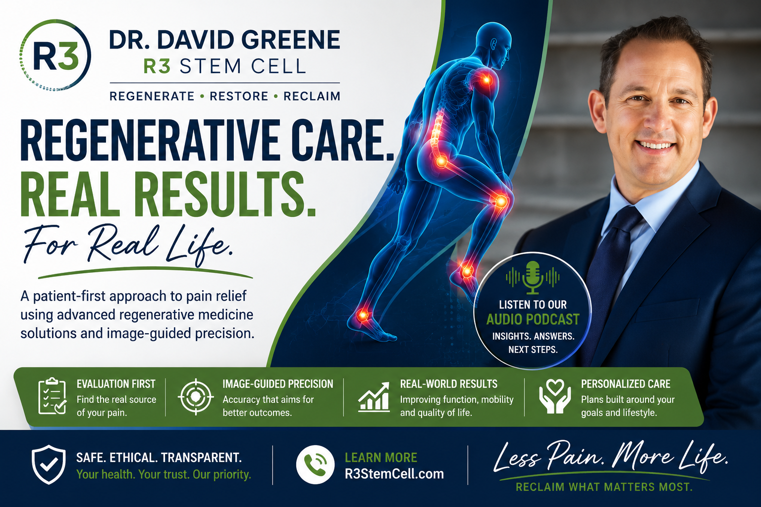 Dr. David Greene | R3 Stem Cell: A Clear, Practical Look at Regenerative Care
