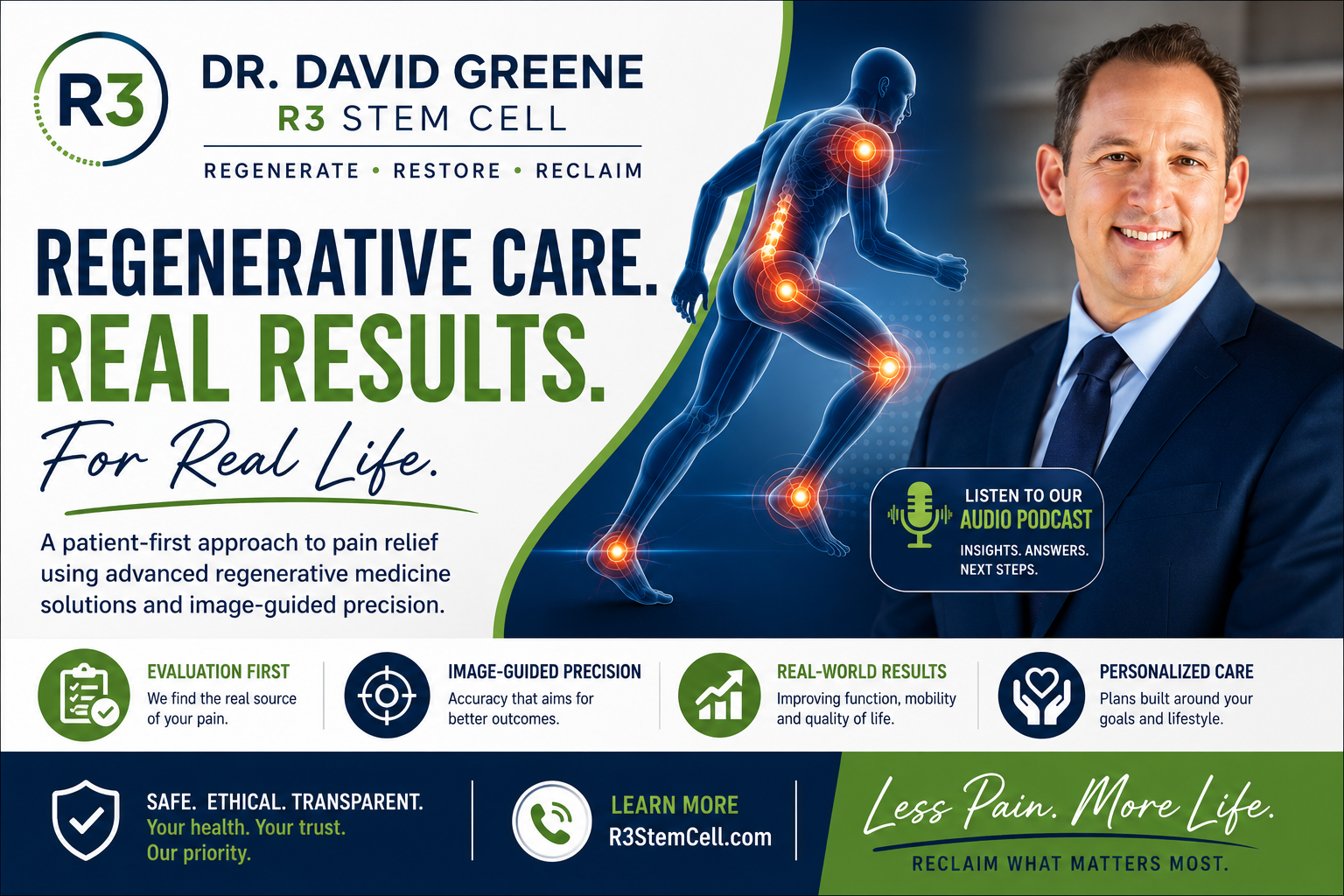 Dr. David Greene | R3 Stem Cell: A Fresh, Patient-First Look at Regenerative Care
