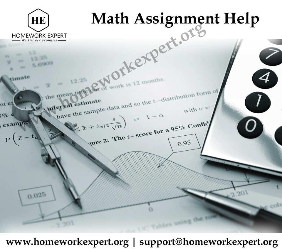 Math Assignment Help at Homework Expert