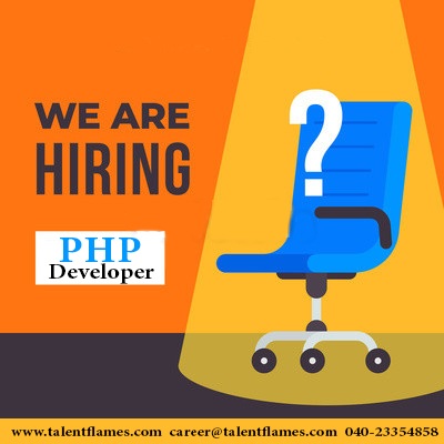 Hiring PHP Developer in Hyderabad