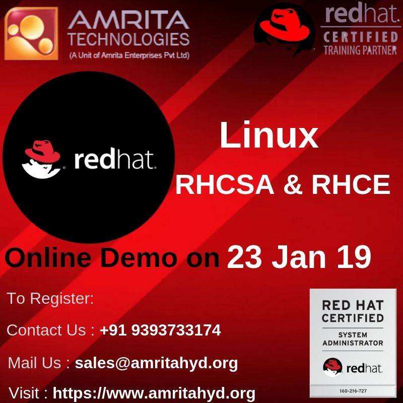 Best RedHat Training in Hyderabad