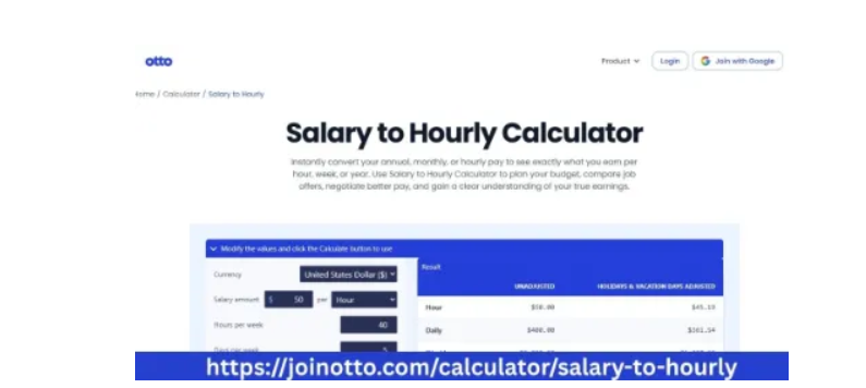 Simplify Your Salary Conversion with Our Easy Hourly Calculator