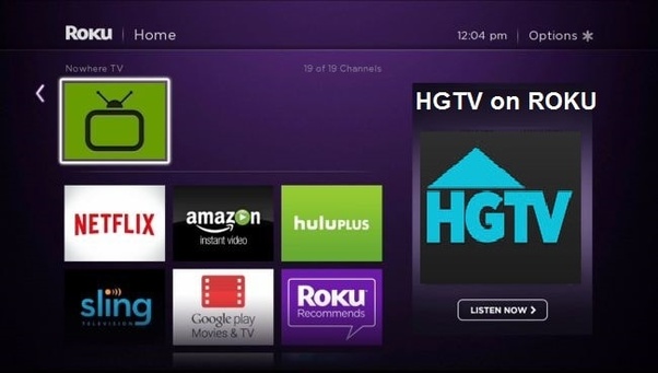 Describe Simple Steps for Activation of Roku to Watch HGTV