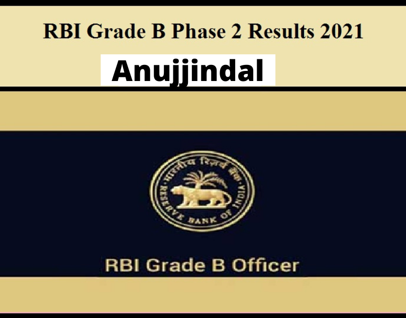 RBI Grade B Phase 2 Result Update