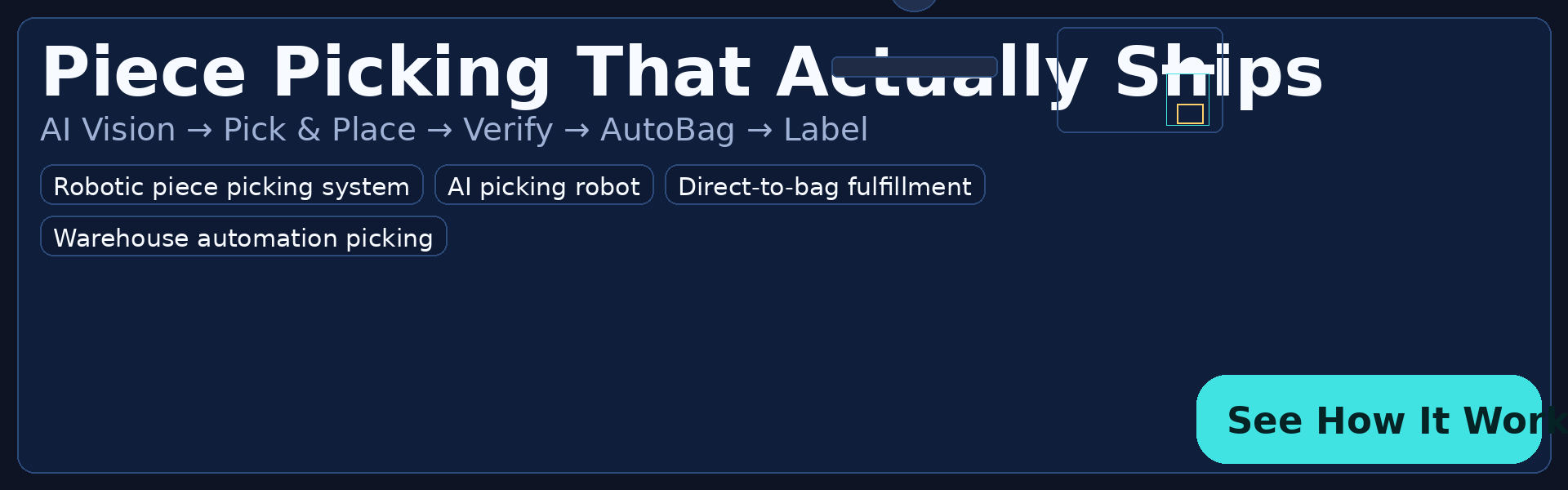 From Chaos to Consistency: Building a Piece-Picking Lane That Actually Ships