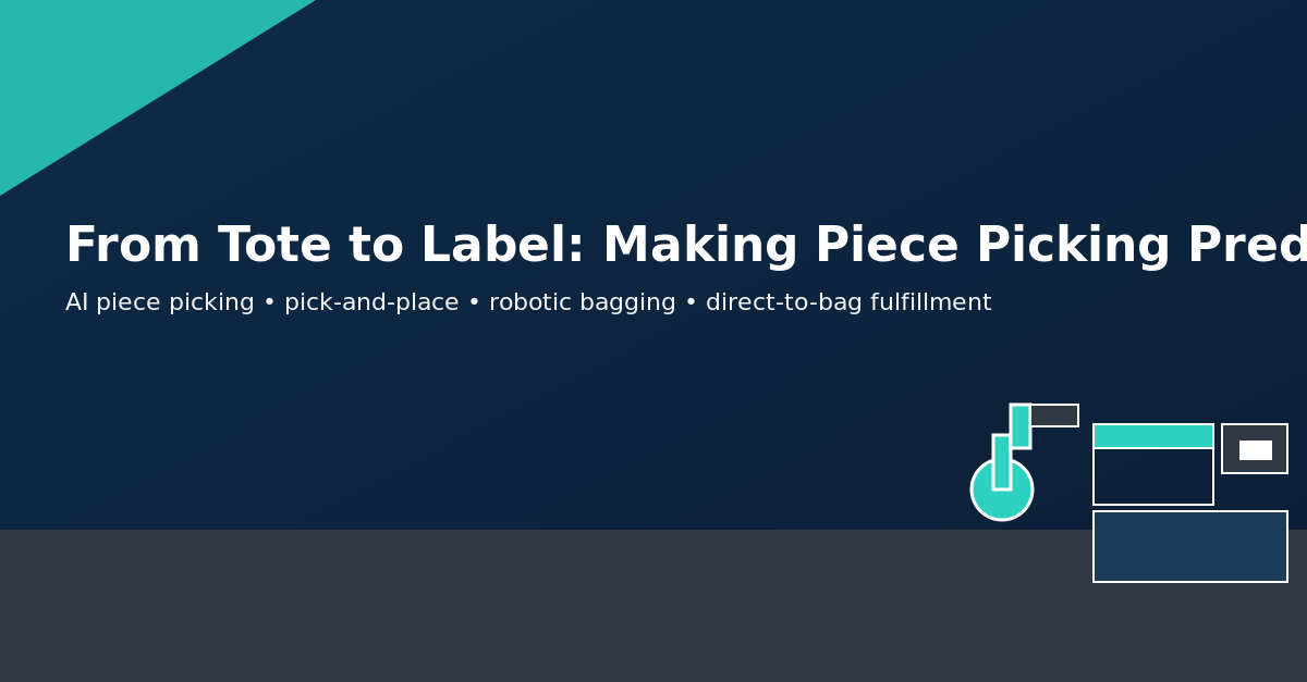 From Tote to Label: Building a Piece Picking Lane That Scales