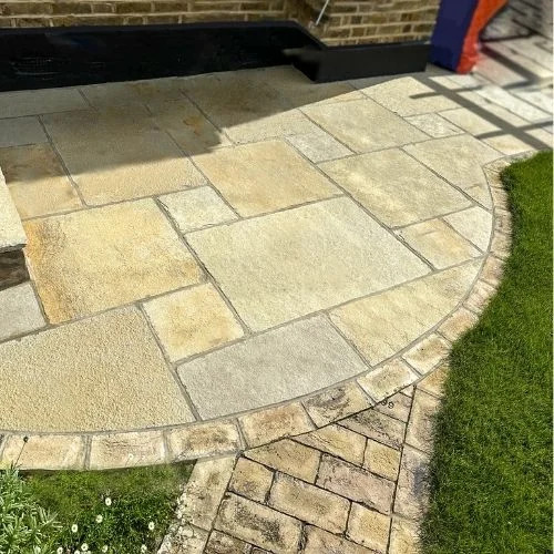 How 900x600 Limestone Paving Enhances Garden Aesthetics