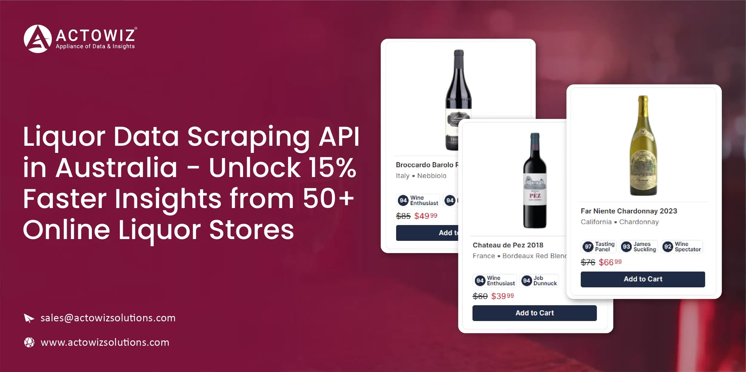 Liquor Data Scraping API in Australia - 15% Faster Insights