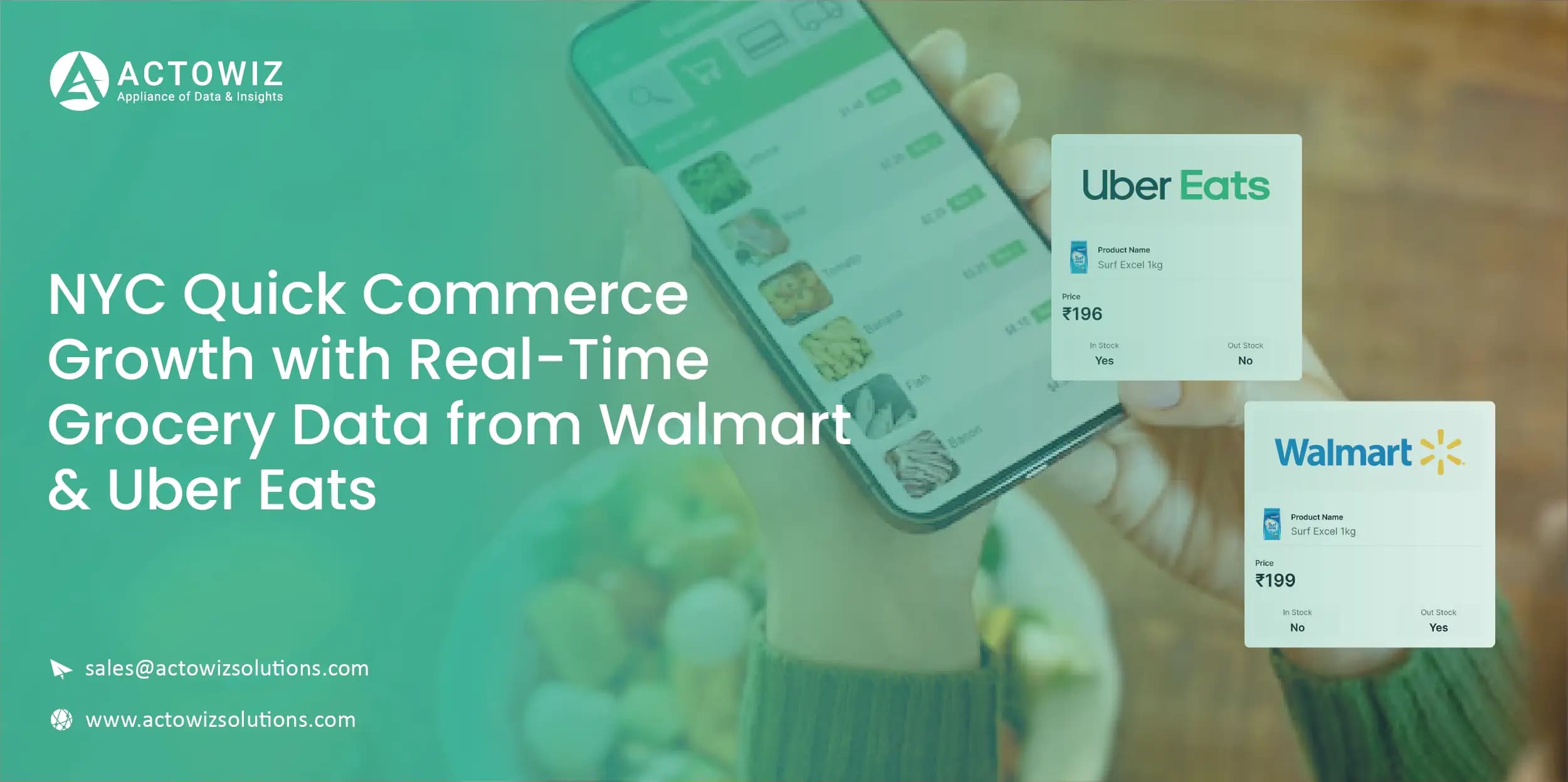 Walmart & Uber Eats Data in NYC – Boost Quick Commerce Growth
