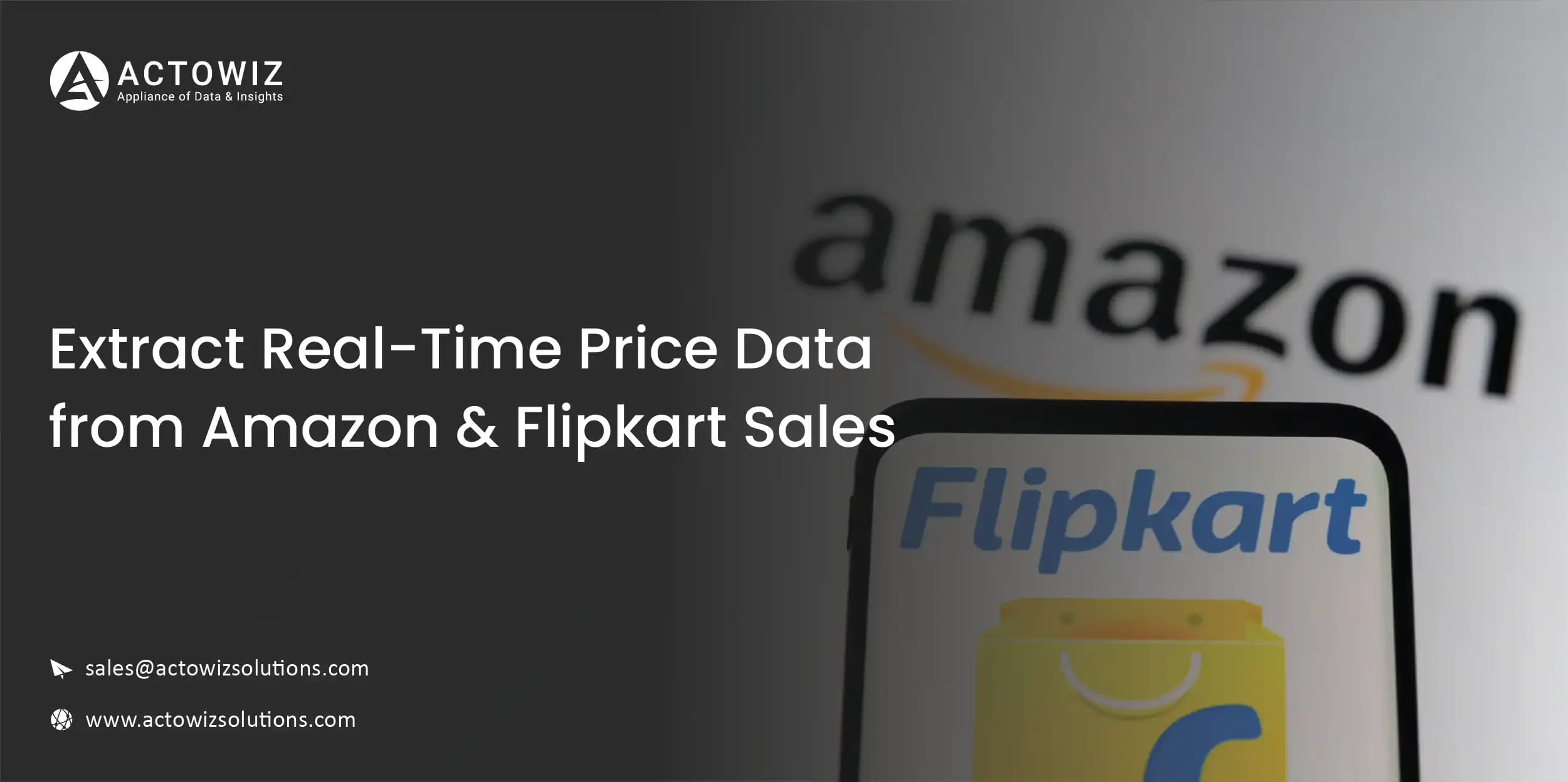 Extract Real-Time Price Data from Amazon & Flipkart Sales