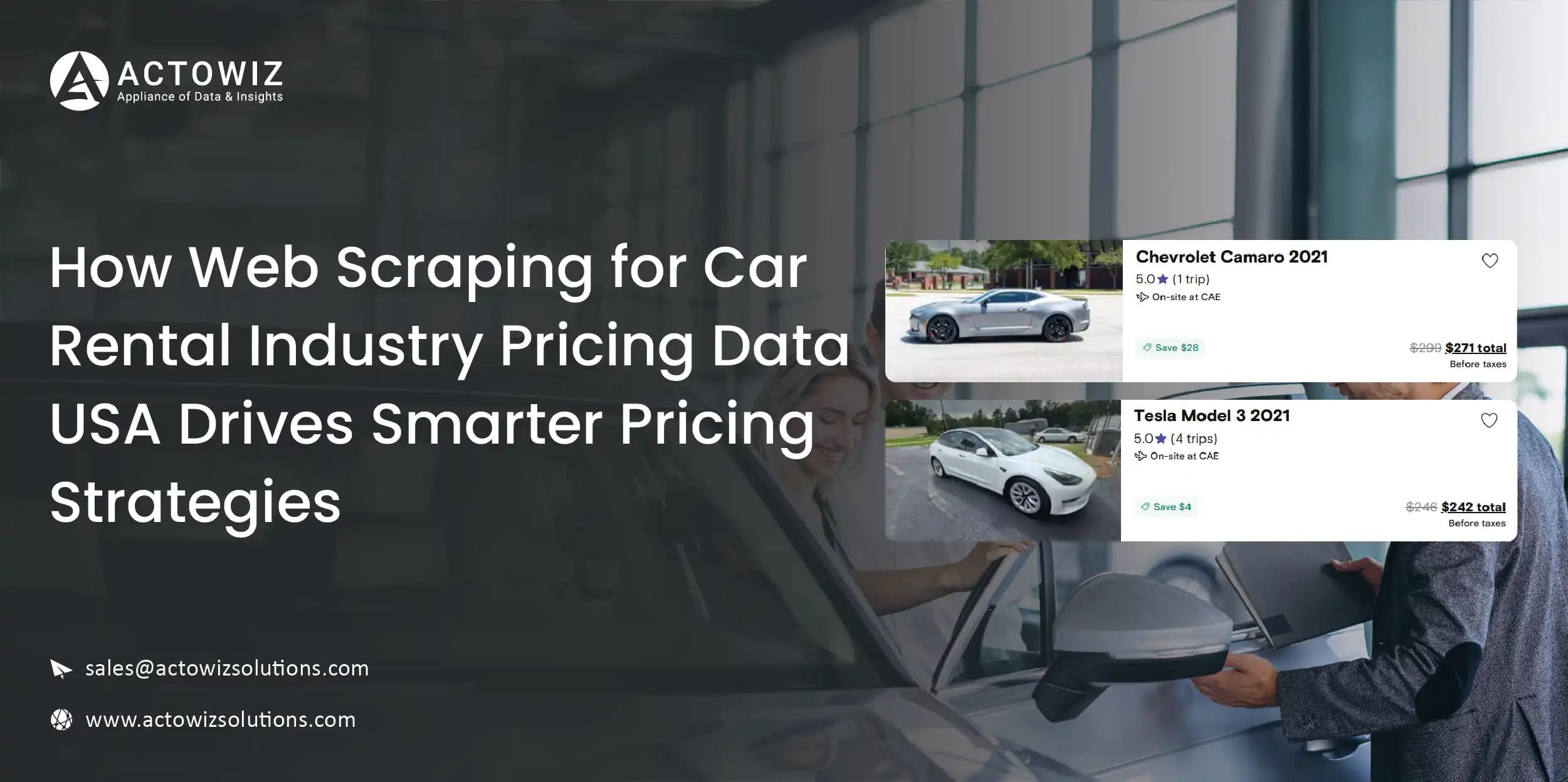 Web Scraping for Car Rental Industry Pricing Data USA