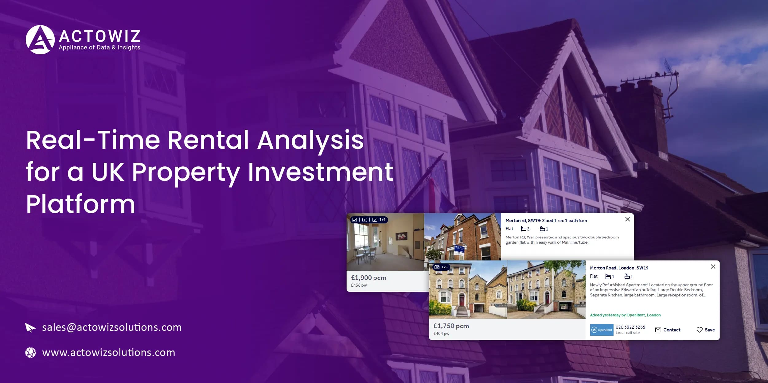 Real-Time Rental Analysis for UK Property Platform