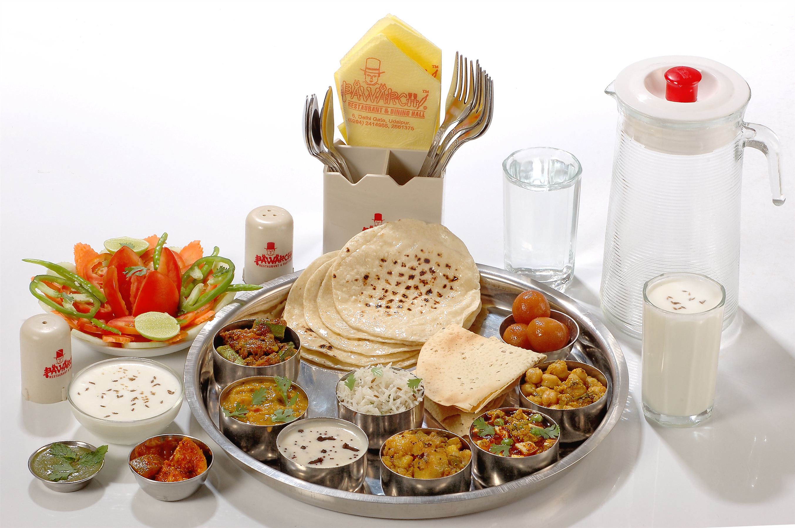 Rajasthani Thali in Udaipur