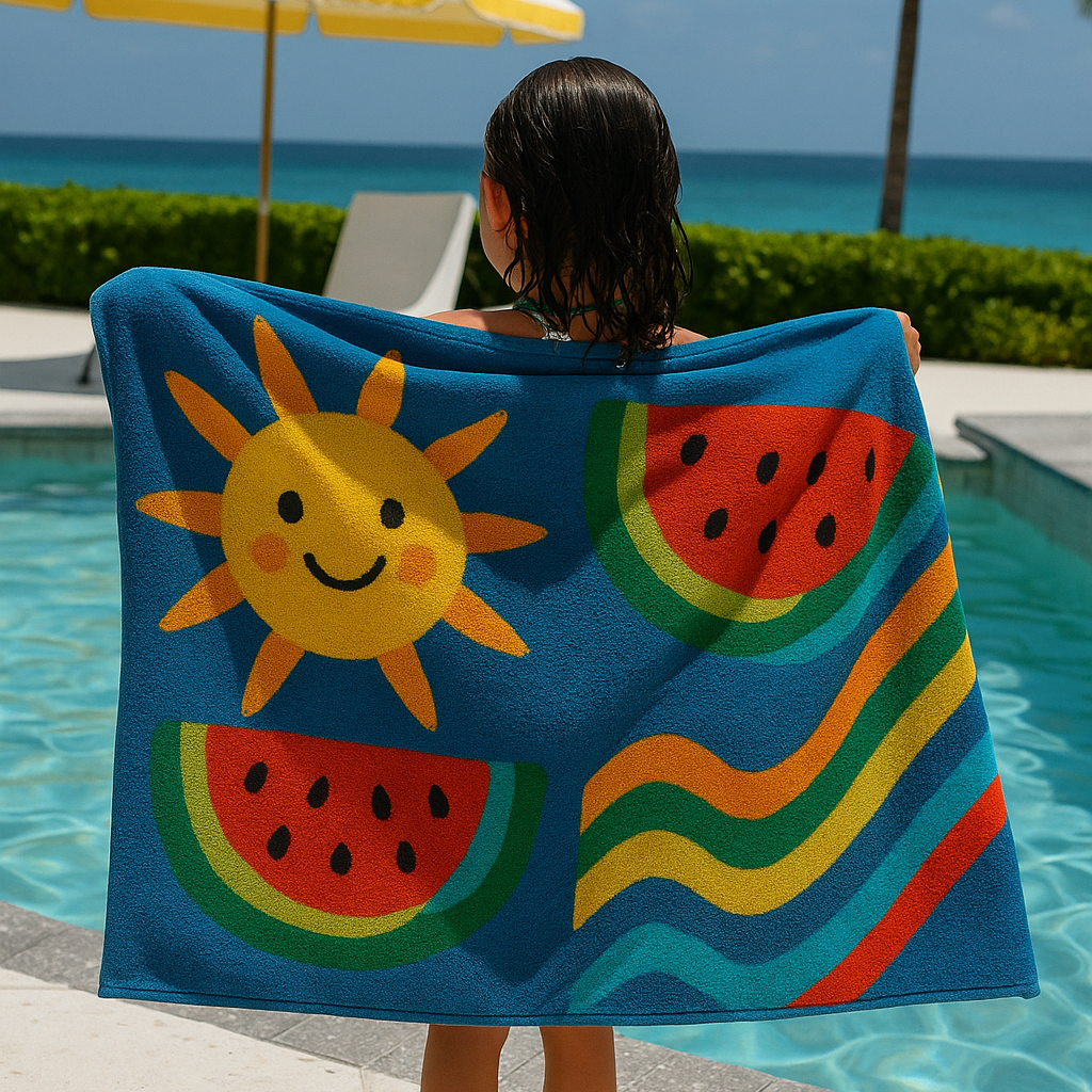 Pool Towels Guests Actually Photograph – The Design Formula Deluxe Printing Uses
