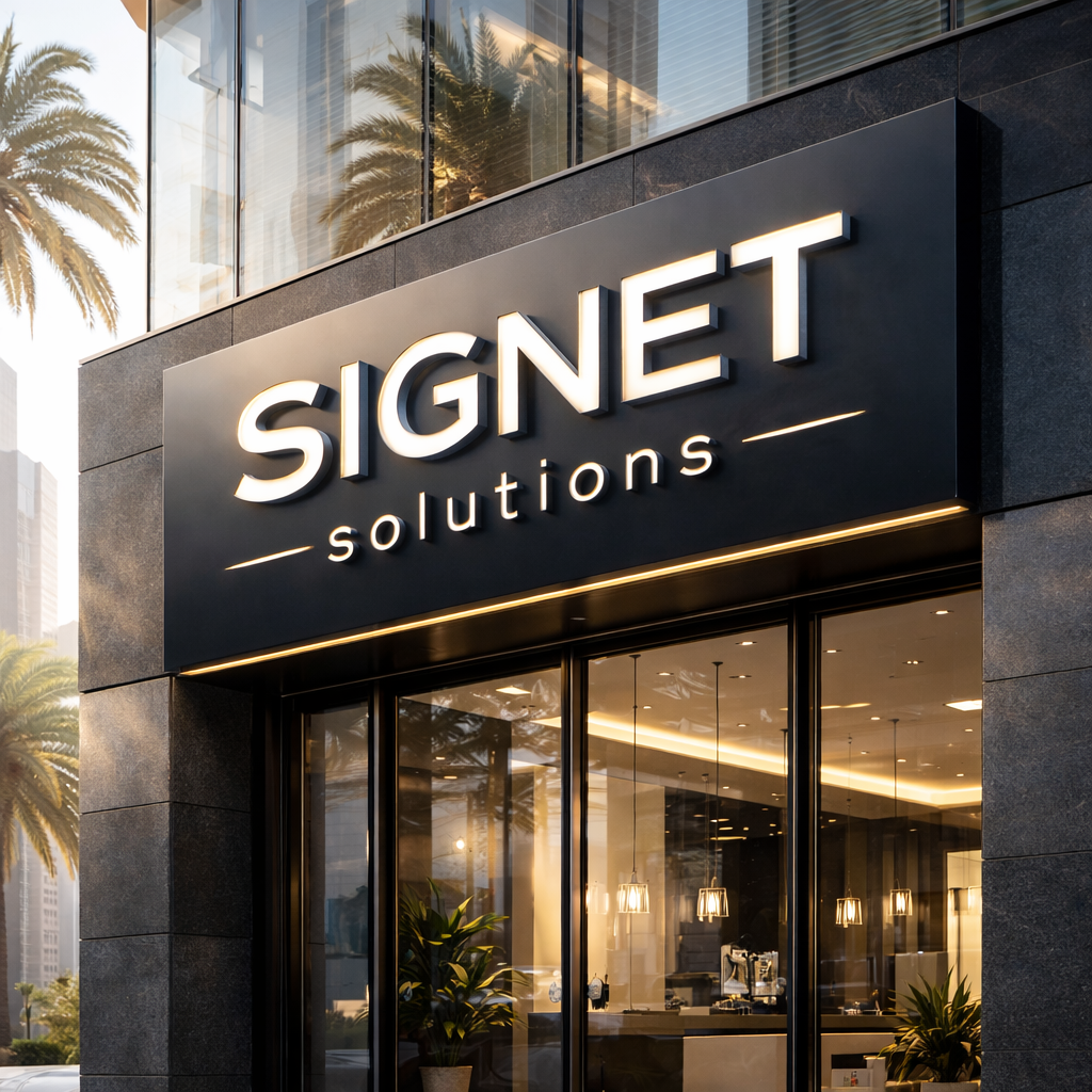 Signboard Company in Dubai: The Secret Formula Behind High-Traffic Stores