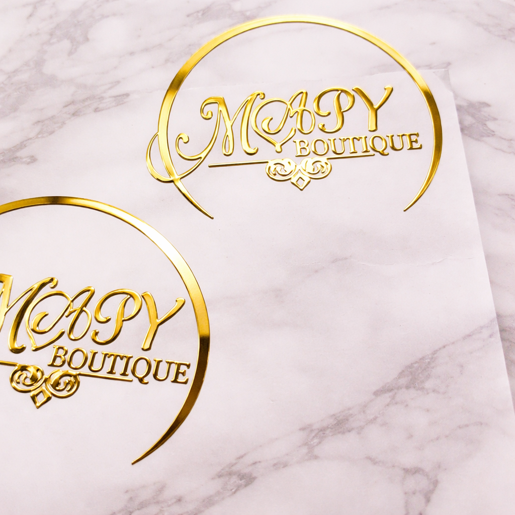 Metal Embossed Stickers: Make Your Logo Impossible to Ignore