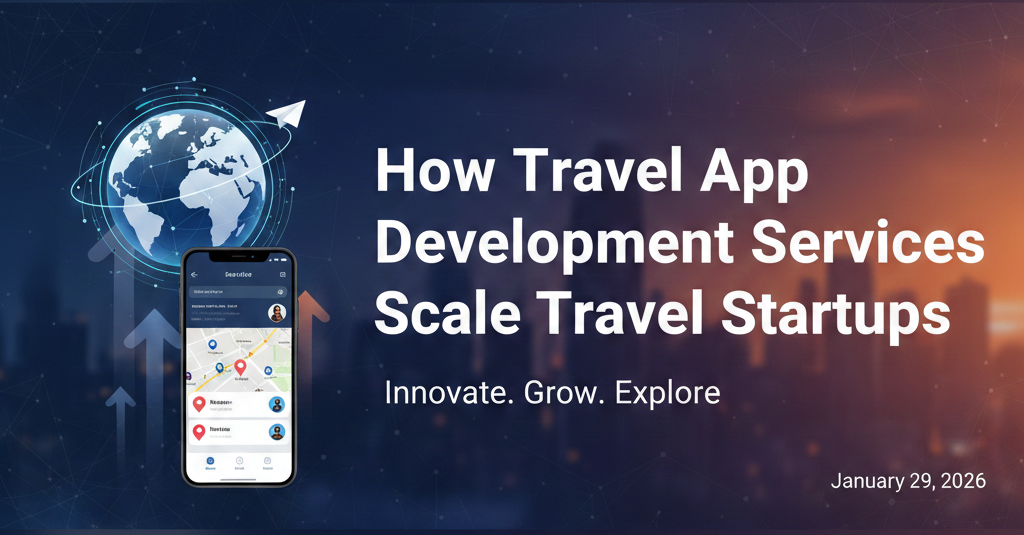 How Travel App Development Services Scale Travel Startups