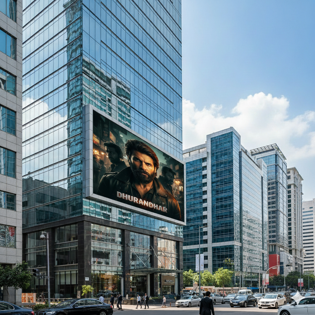 Best Outdoor Advertising LED Display Screen for South Delhi Markets