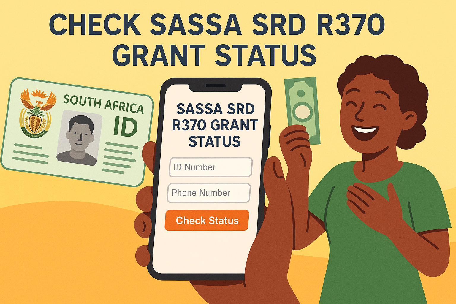 Quick Guide to SASSA Status Check for SRD R370 Grant