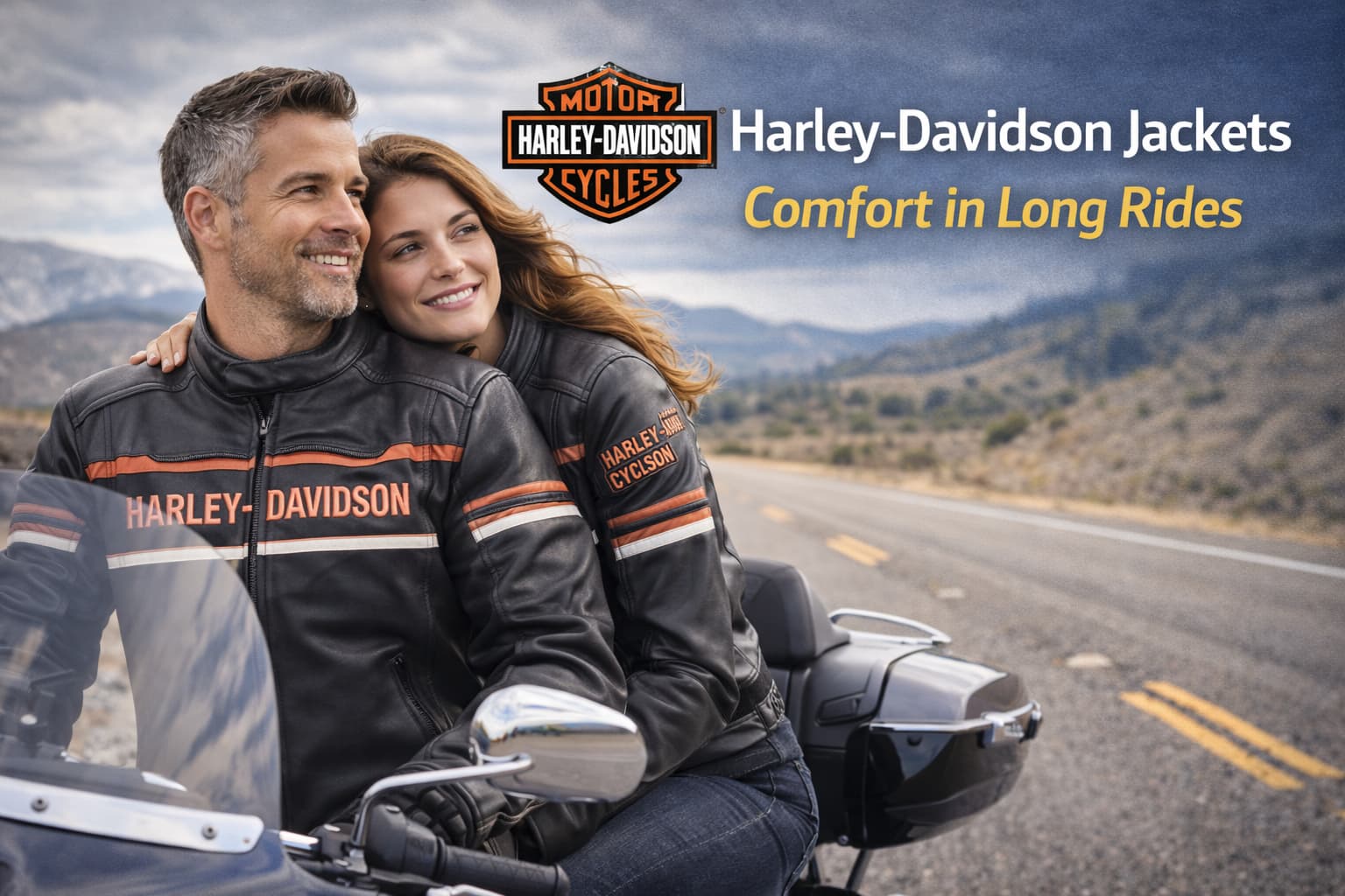 Harley Davidson Jackets Comfort in Long Rides