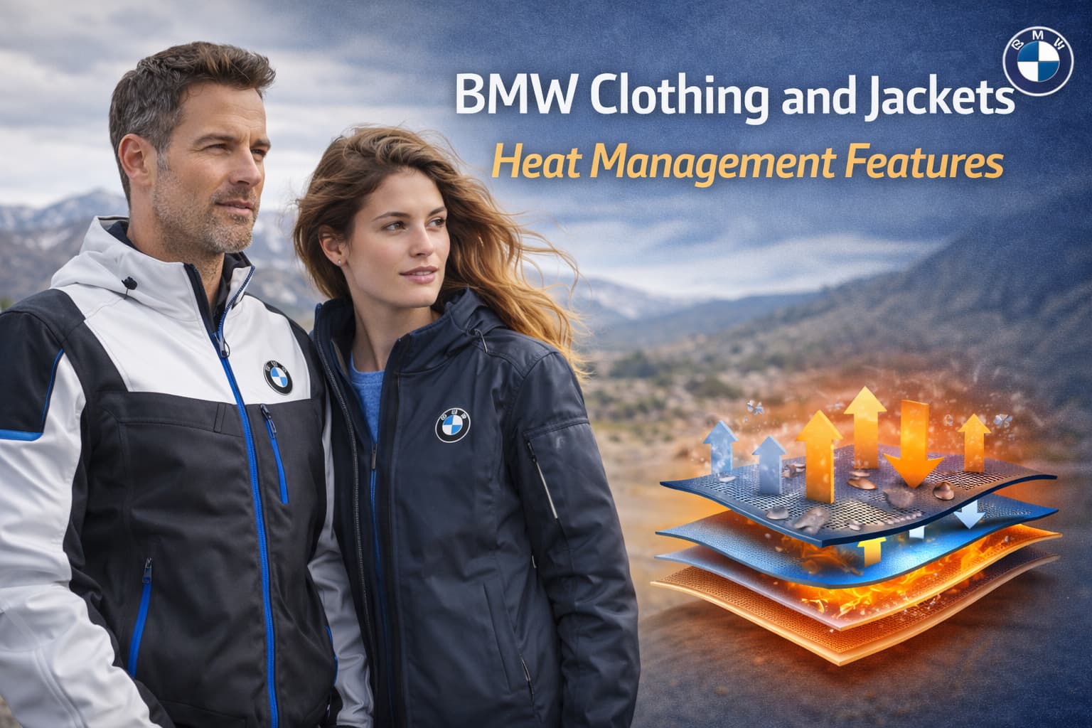 BMW Clothing and Jackets Heat Management Features
