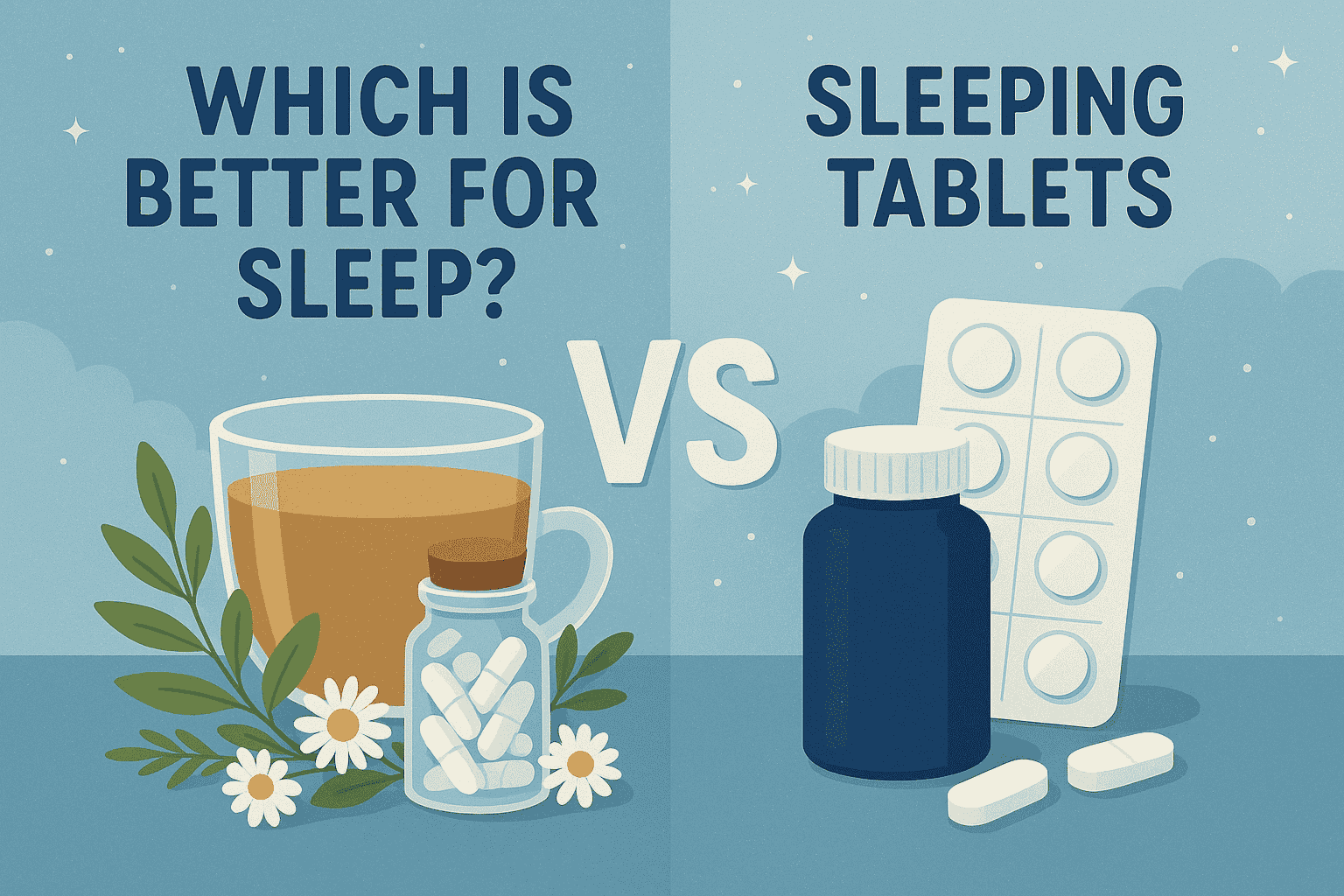 Natural Alternatives vs Sleeping Tablets: Which is Better for Sleep?