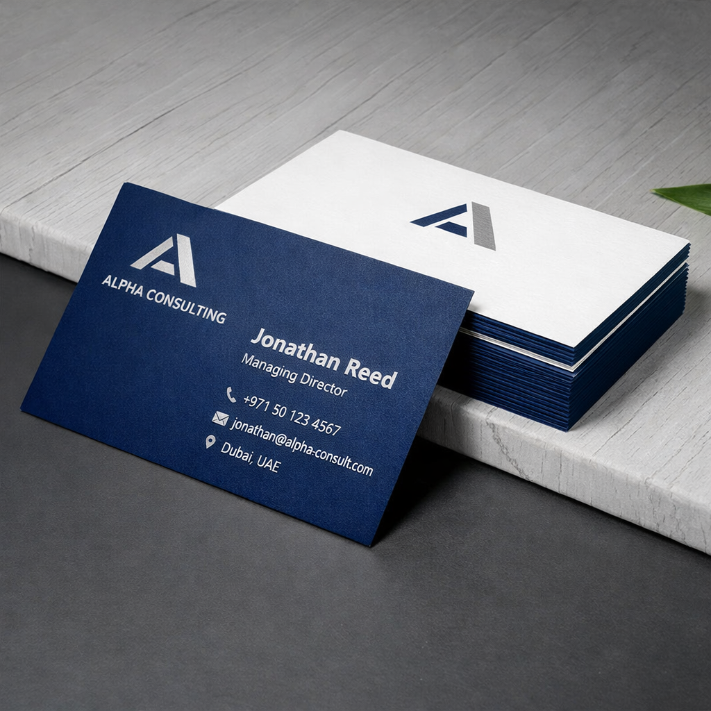 Premium Bristol Cards Printing in Dubai That Instantly Makes Your Brand Look Expensive