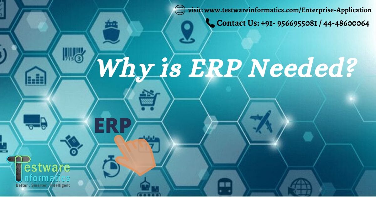Why is ERP needed?