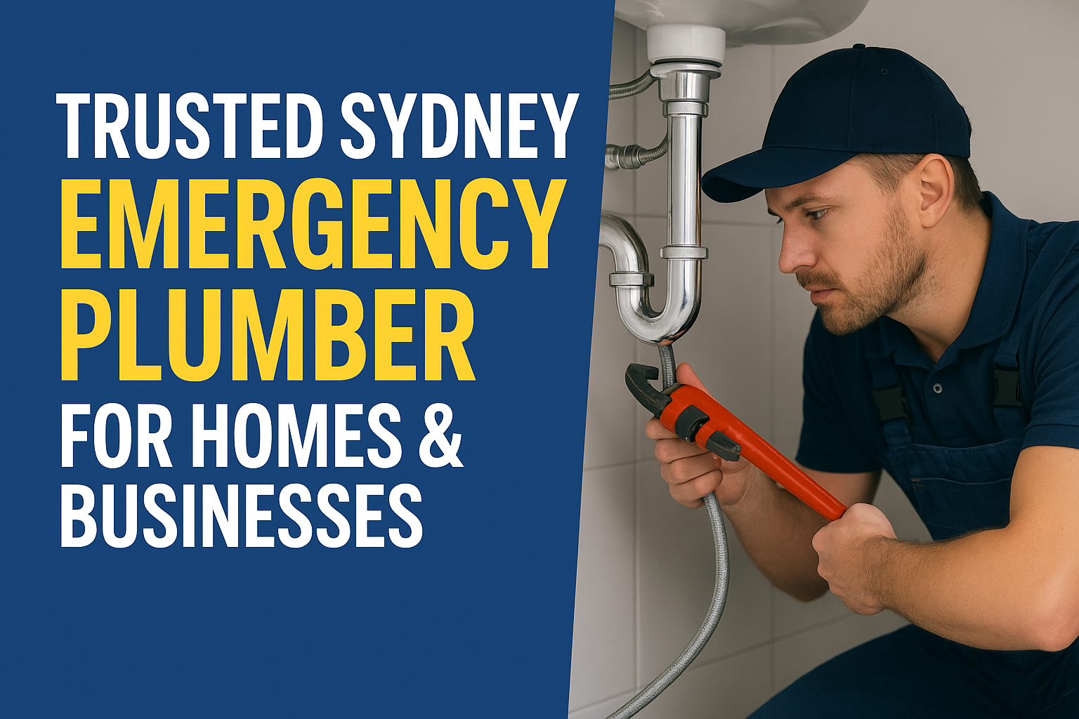 Trusted Sydney Emergency Plumber for Homes & Businesses