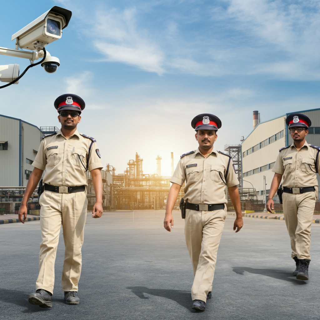 Certified Security Guard Services for Industrial Sites in Delhi NCR