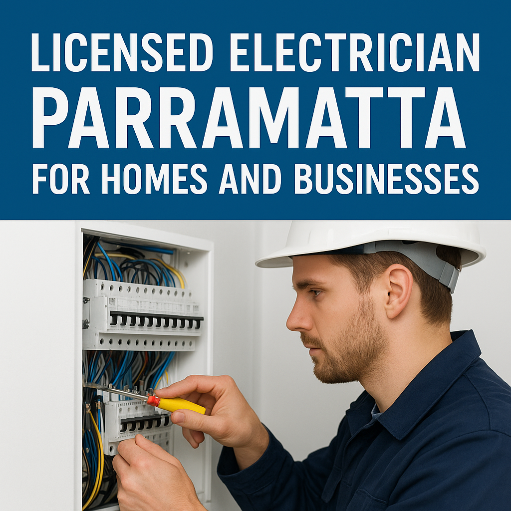 Licensed Electrician Parramatta for Homes and Businesses