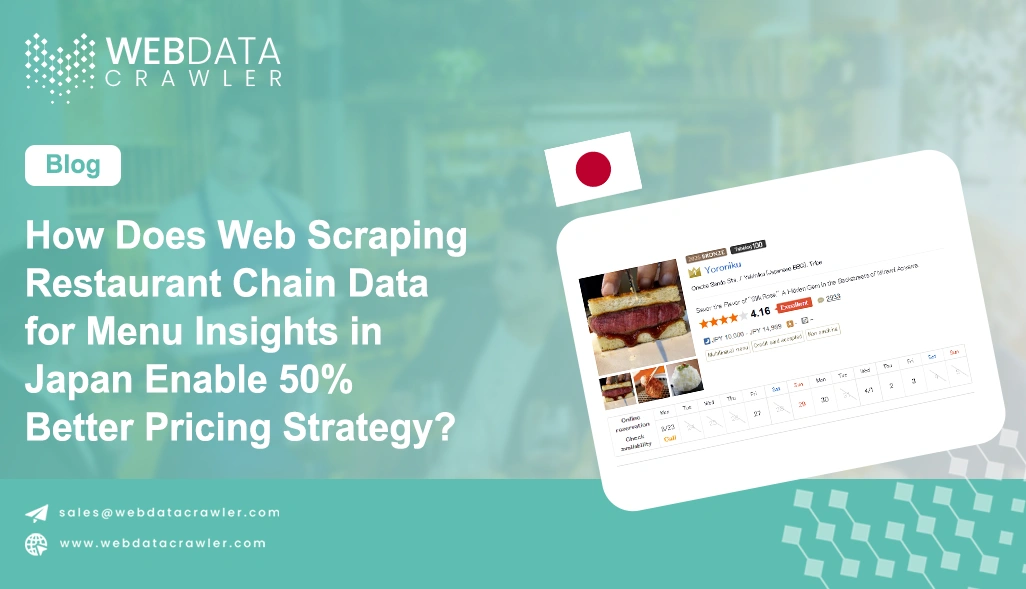Web Scraping Restaurant Chain Data for Menu Insights in Japan