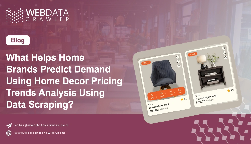 Home Decor Pricing Trends Analysis Using Data Scraping