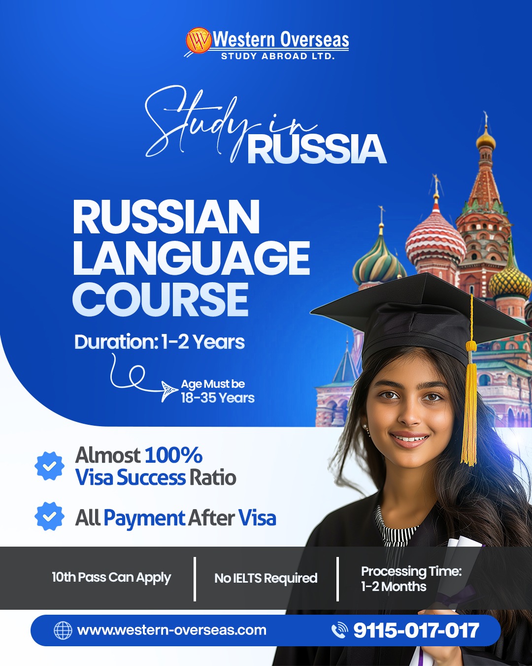 Affordable Study Opportunities in Russia