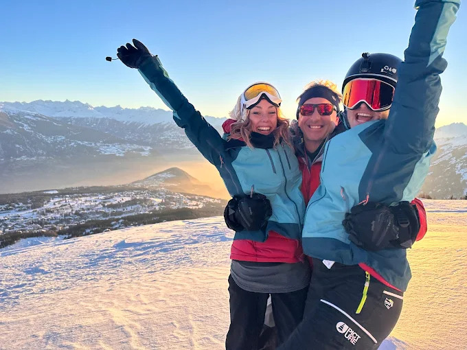 Snowboard Instructor in Crans-Montana: Tips for Beginners to Advanced Riders