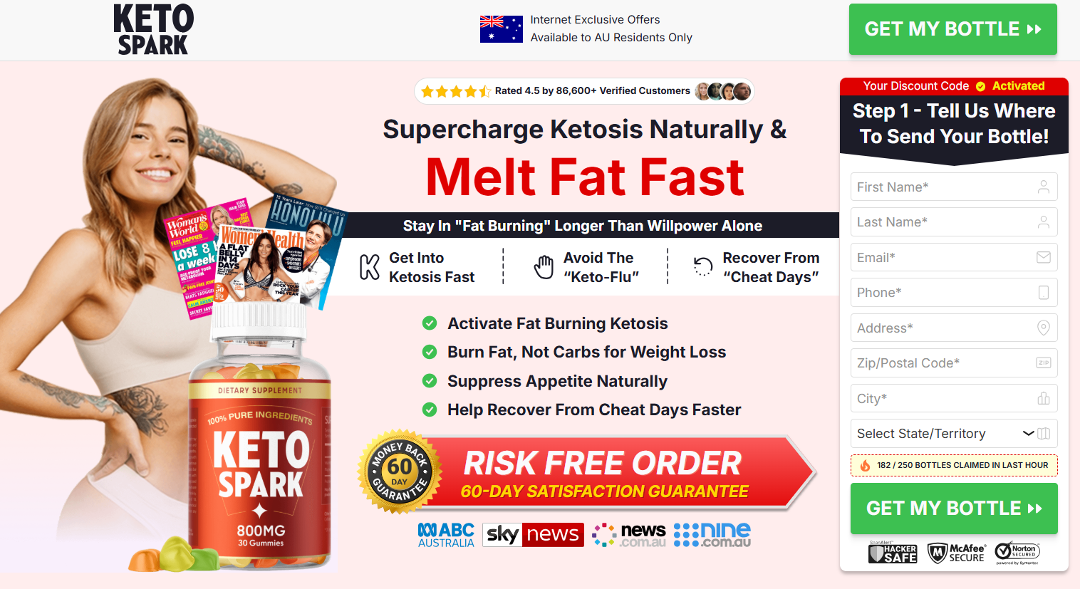 Keto Spark Gummies Australia – Reviews, Benefits & Price 2025