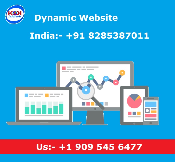 Dynamic Website Start from just 5999 INR