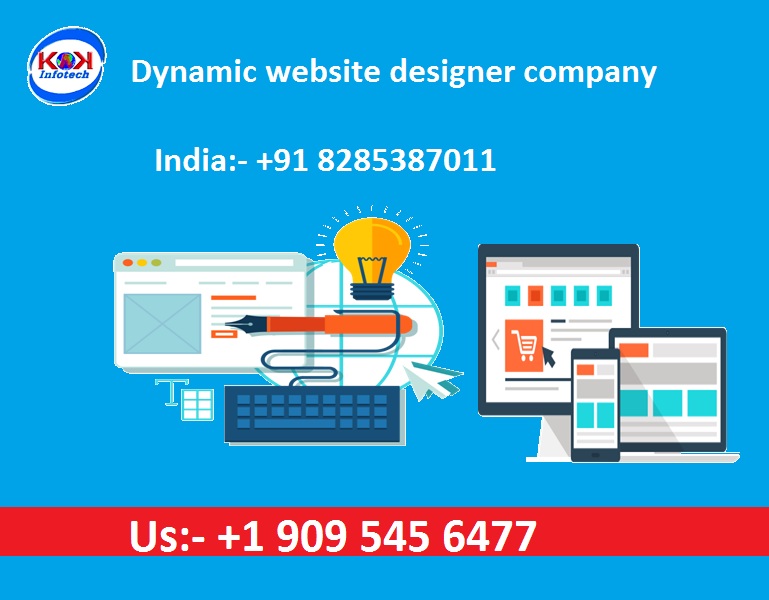 Best Dynamic website designer company in Delhi