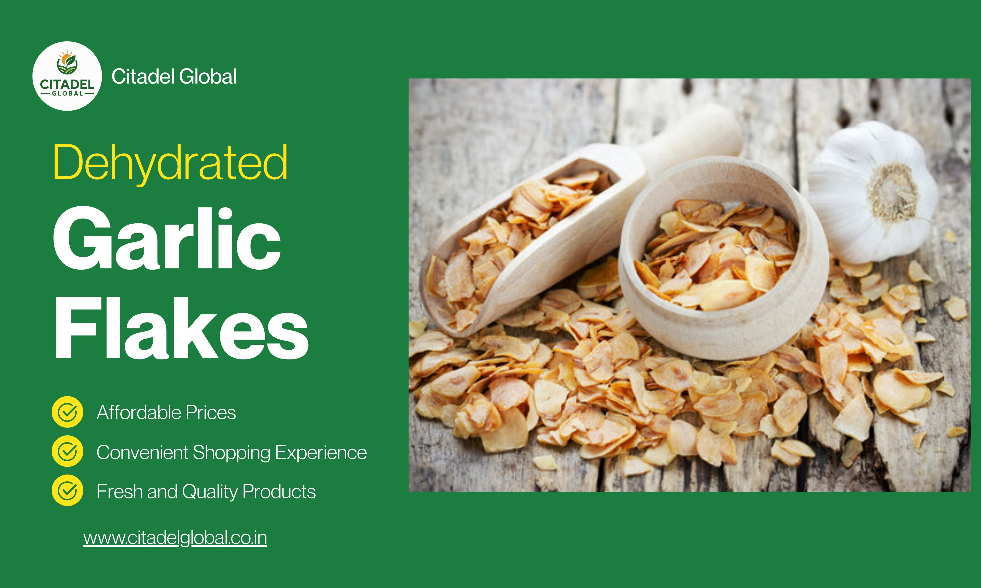 Dehydrated Garlic Flakes Supplier – Buy High-Quality Garlic Flakes in Bulk