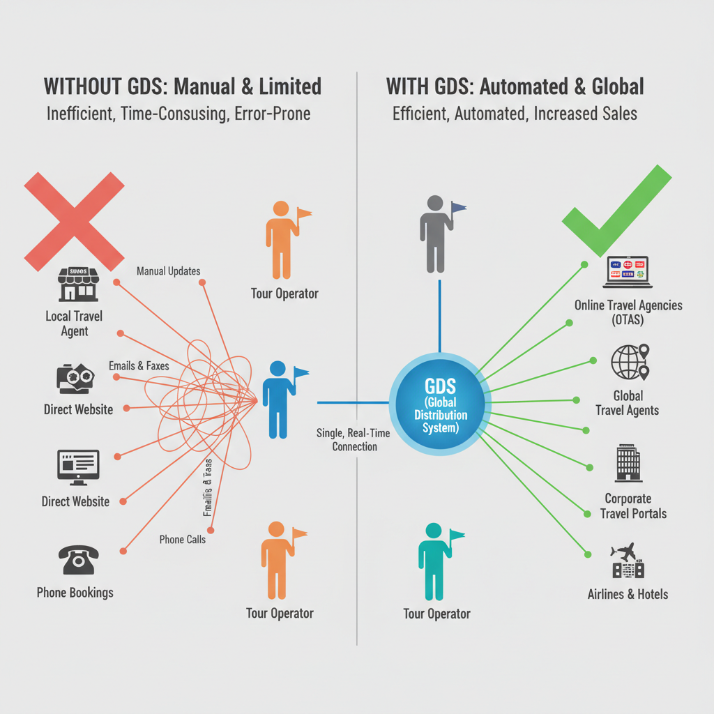 Why Tour Operators Should Use a Global Distribution System